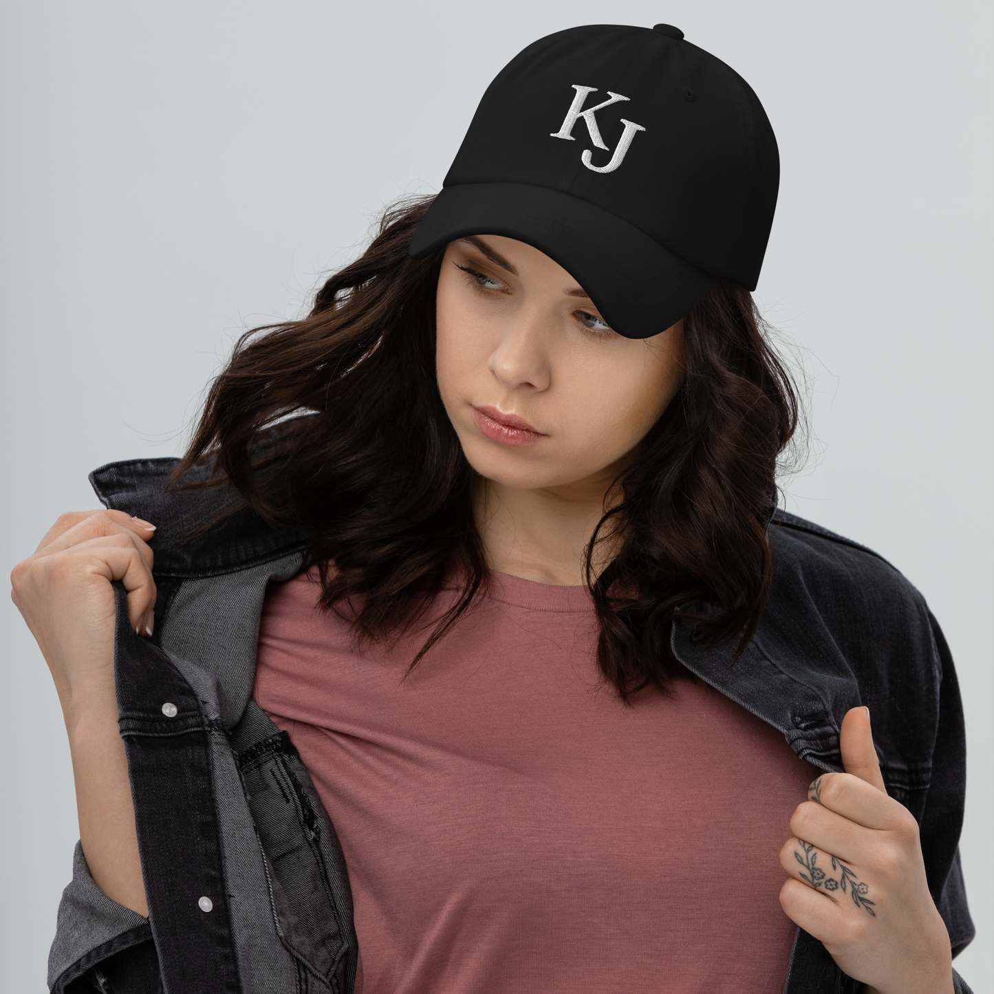 Casquette KJ  noir