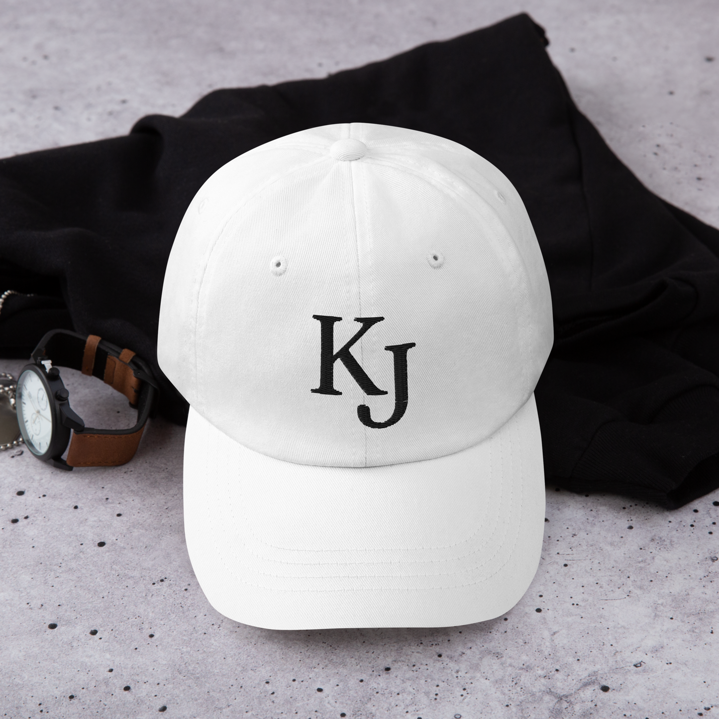 Casquette KJ blanche