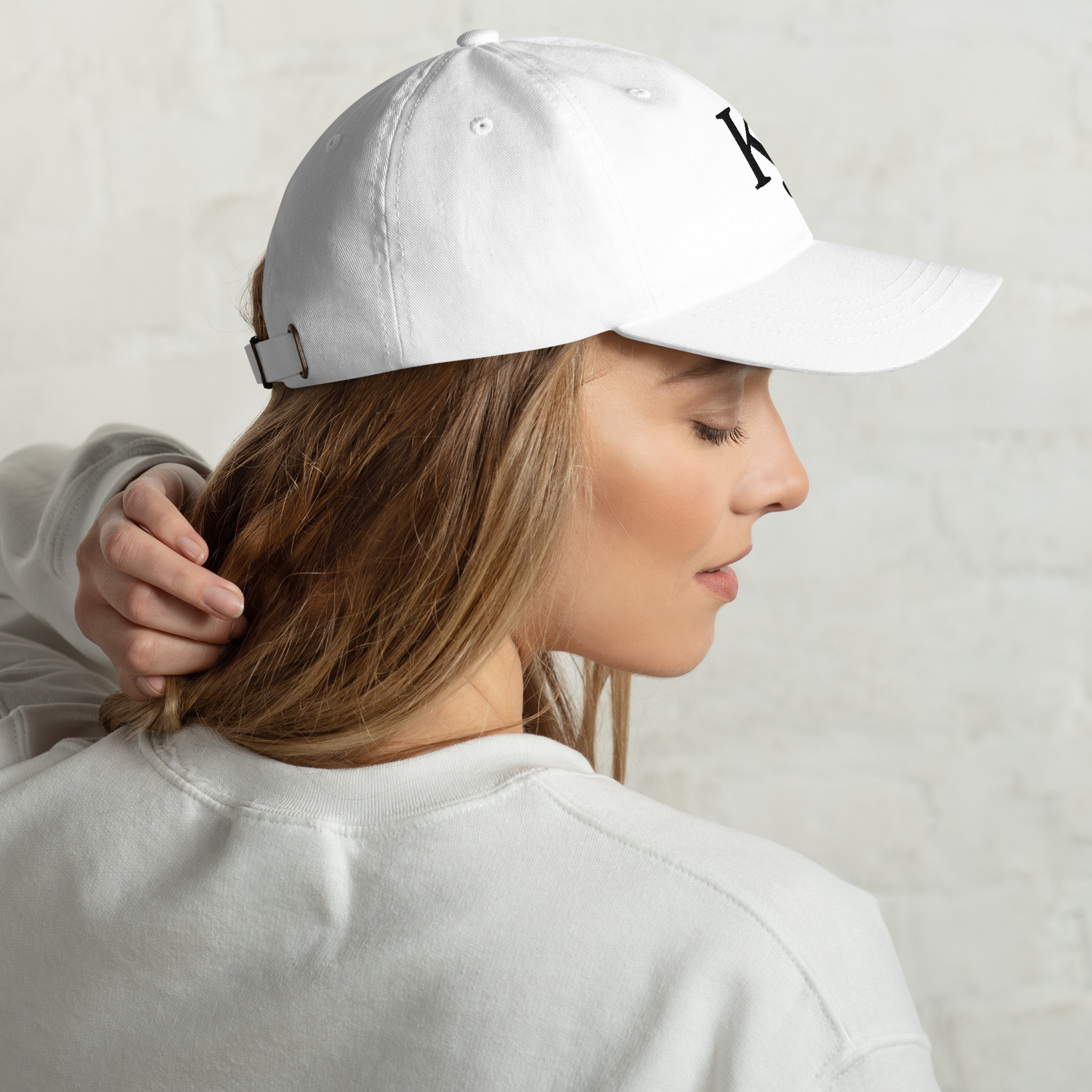 Casquette KJ blanche