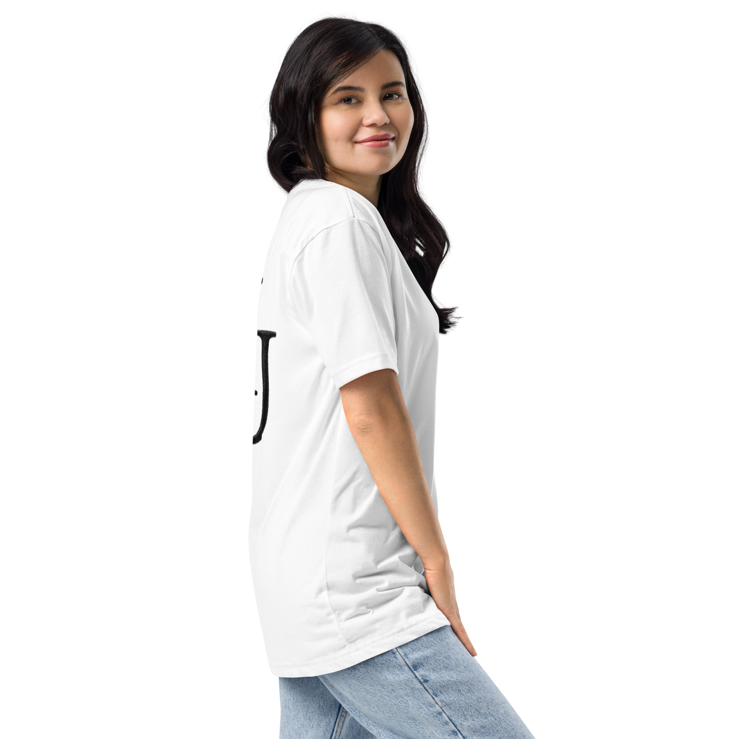 T-shirt unisexe blanc