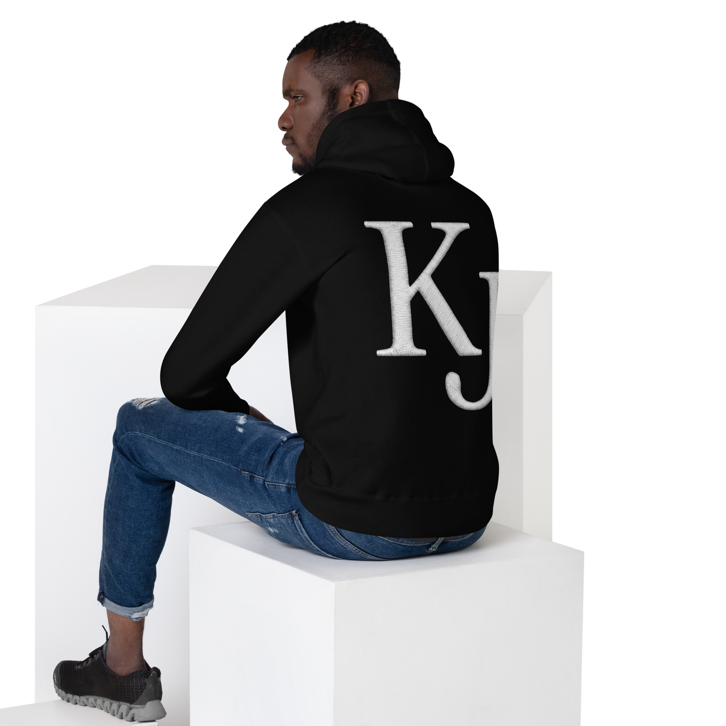 Sweat à Capuche Unisexe noir