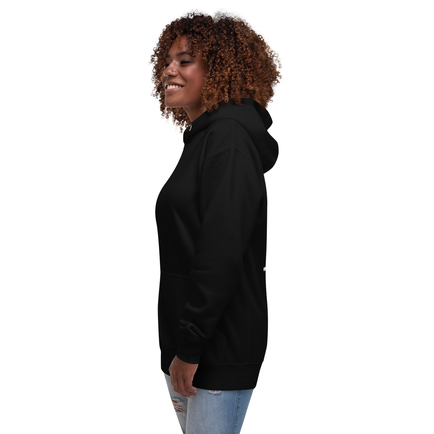 Sweat à Capuche Unisexe noir