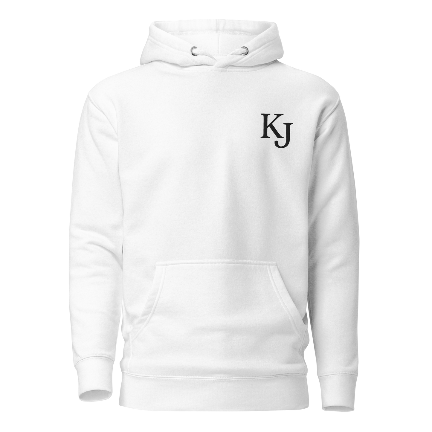 Sweat à Capuche Unisexe blanc