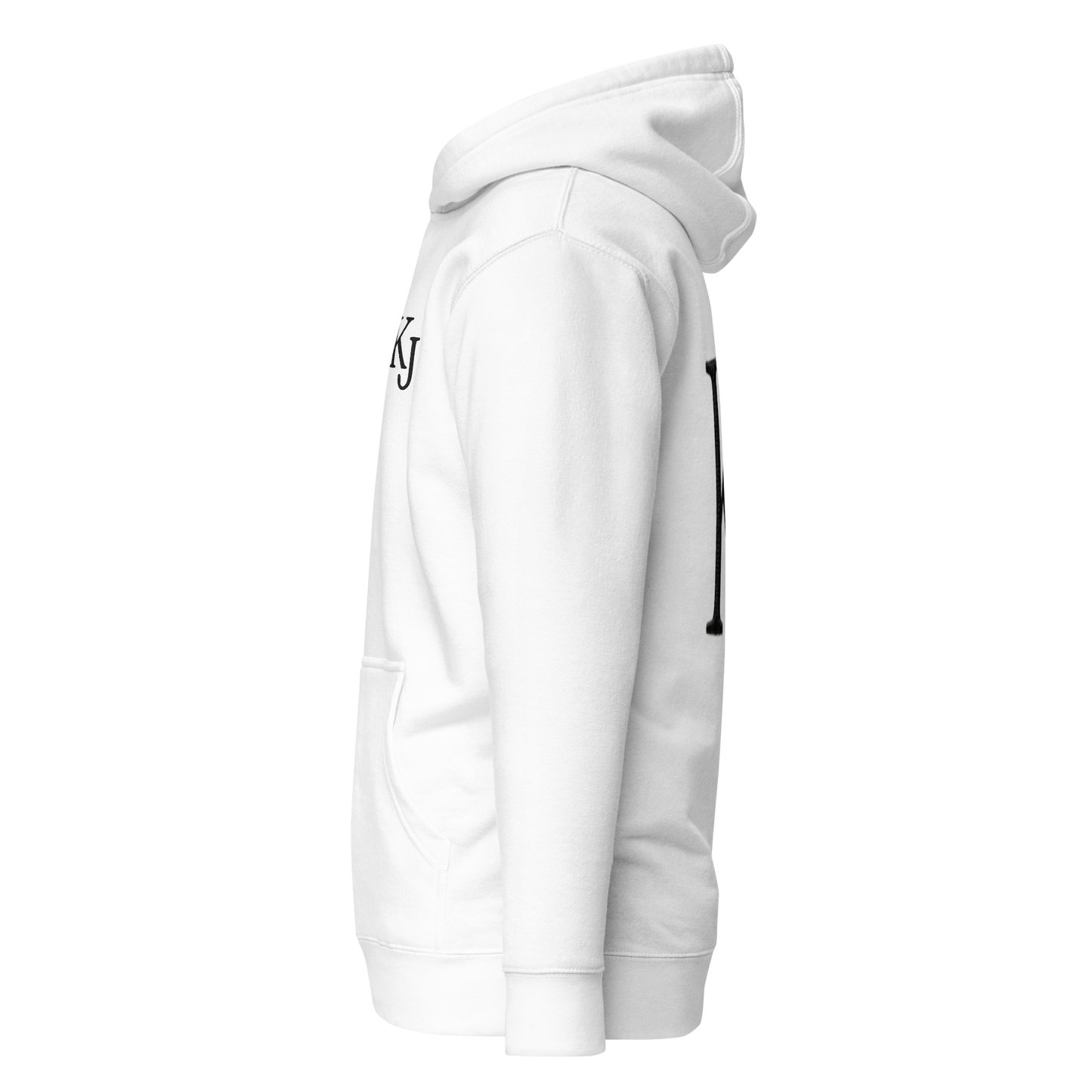 Sweat à Capuche Unisexe blanc